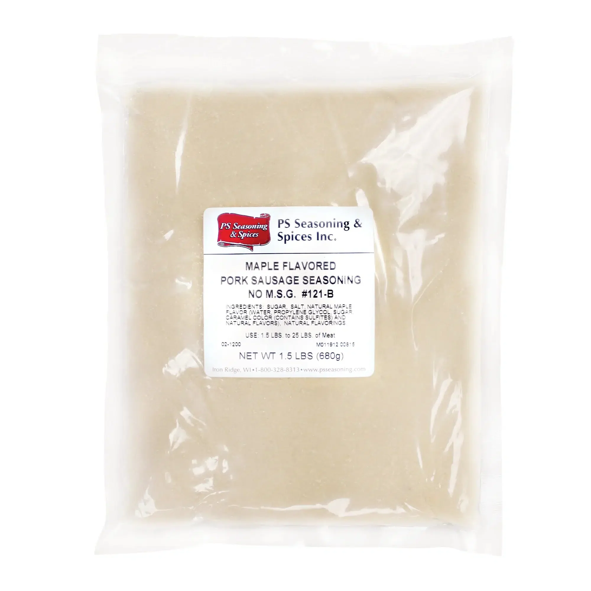 No. 121 Maple Pork Sausage Seasoning - Image 4