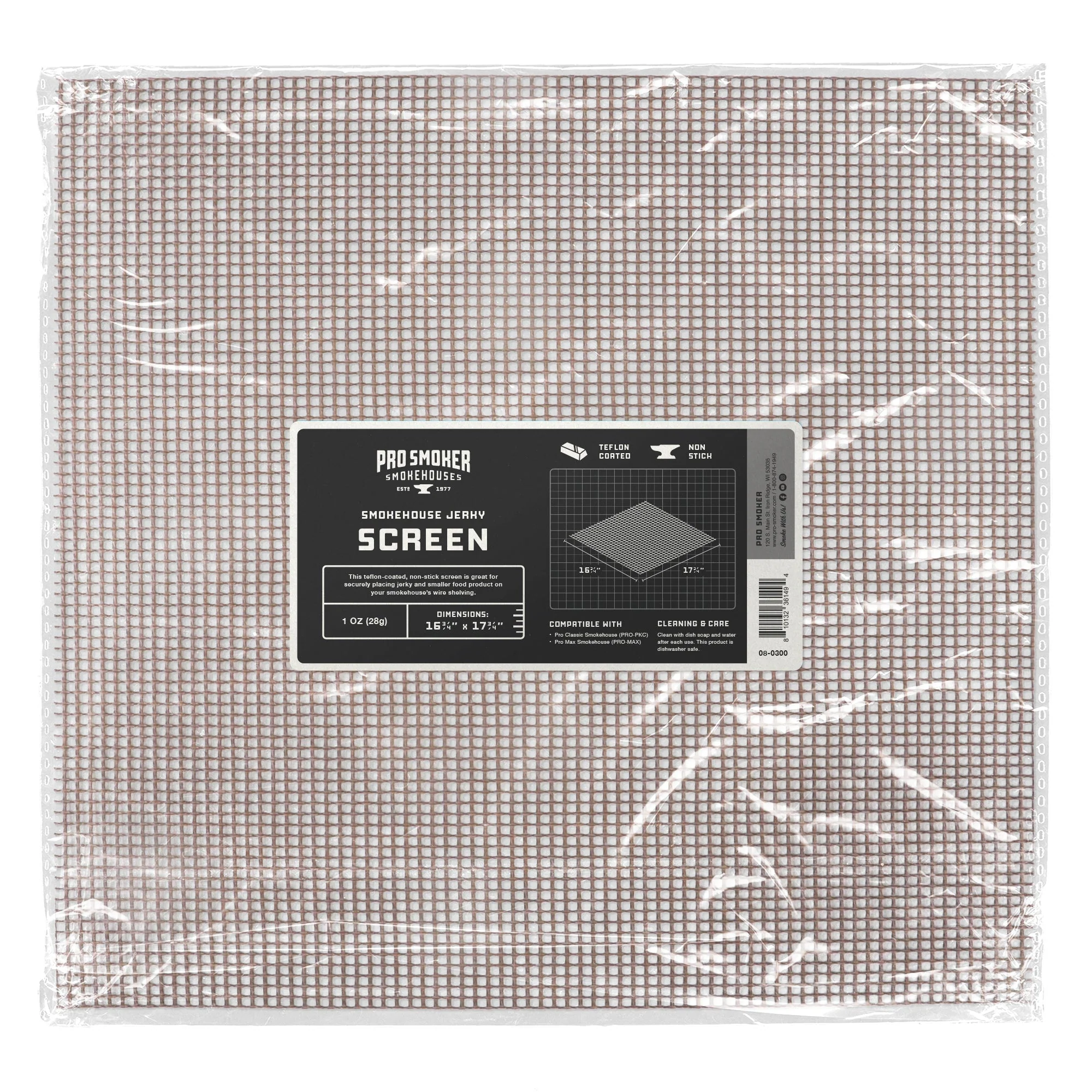 Jerky Screen - Non-Stick Teflon